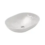 Умывальник на столешницу Falper Ciotola 60х45 см, Carrara (WV3 MC) - Фото 1